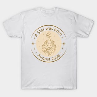 Birthday T-Shirt - Zodiac Leo T-Shirt